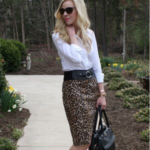 Loft pencil skirt